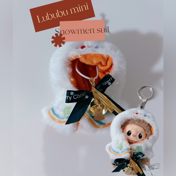 POP MART Accessories - Labubu4.0 mini Snowman Suit